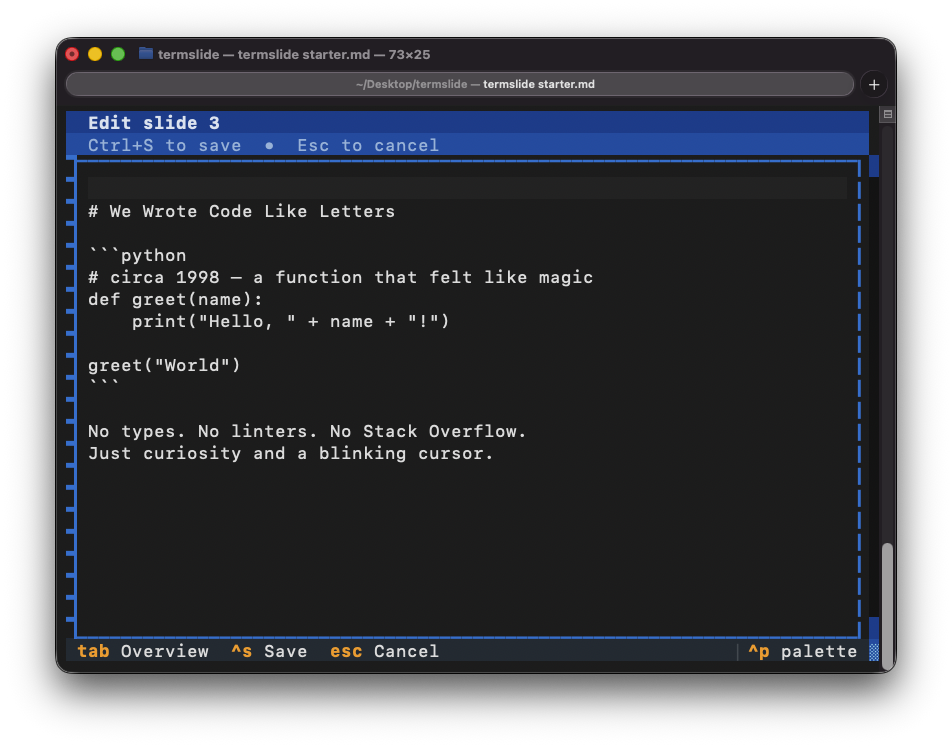 Markdown Syntax