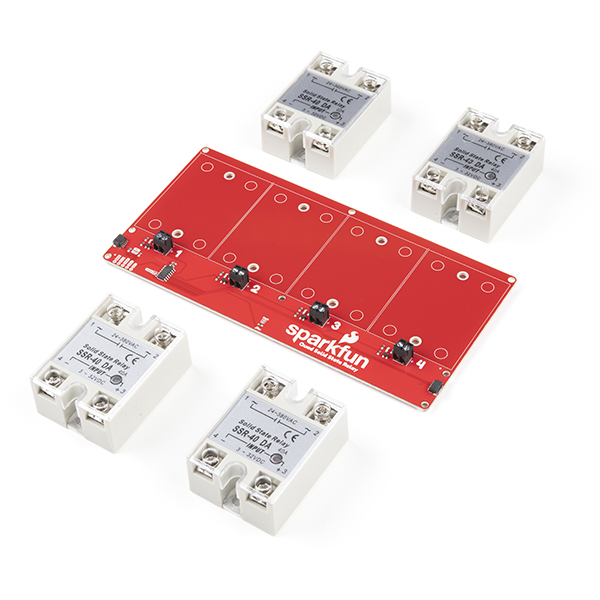 SparkFun Qwiic Quad Solid State Relay Kit (COM-16833)
