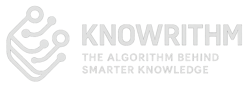 20250925_2353_Futuristic Knowrithm Logo_simple_compose_01k616ywakf1r91ekdeb54xy9p