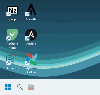 Icon colors flowing into translucent sheets and reforming
