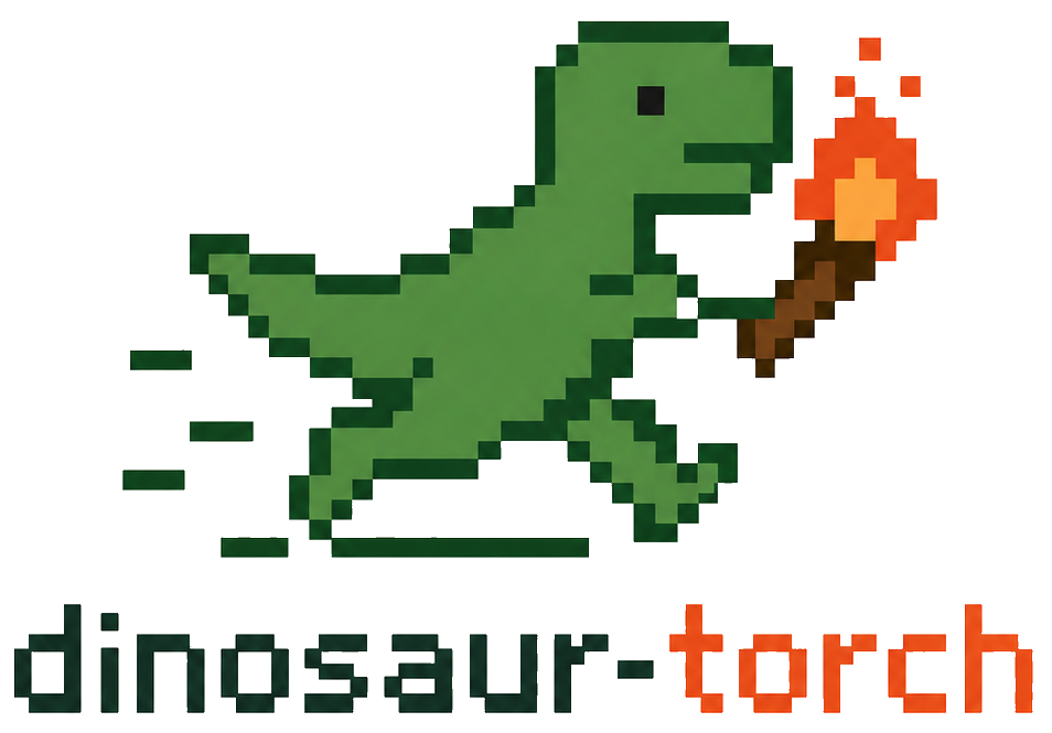 dinosaur-torch