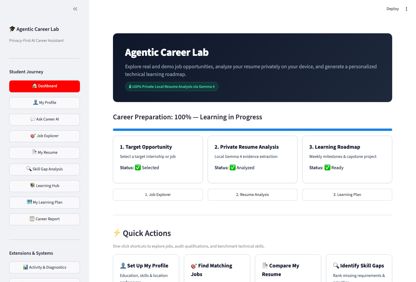 Student Dashboard