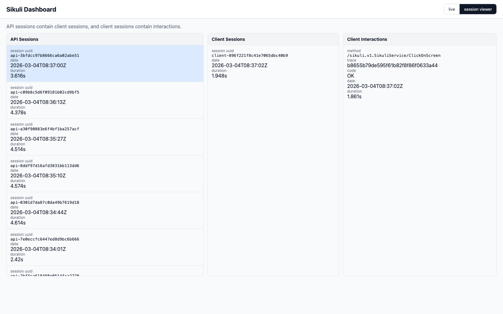Monitor Screenshot