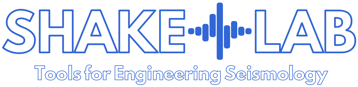 ShakeLab - Tools for Engineering Seismology