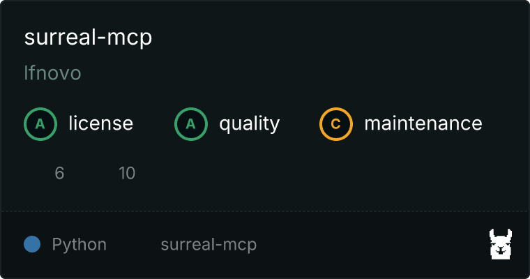 surreal-mcp MCP server