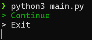 Default example