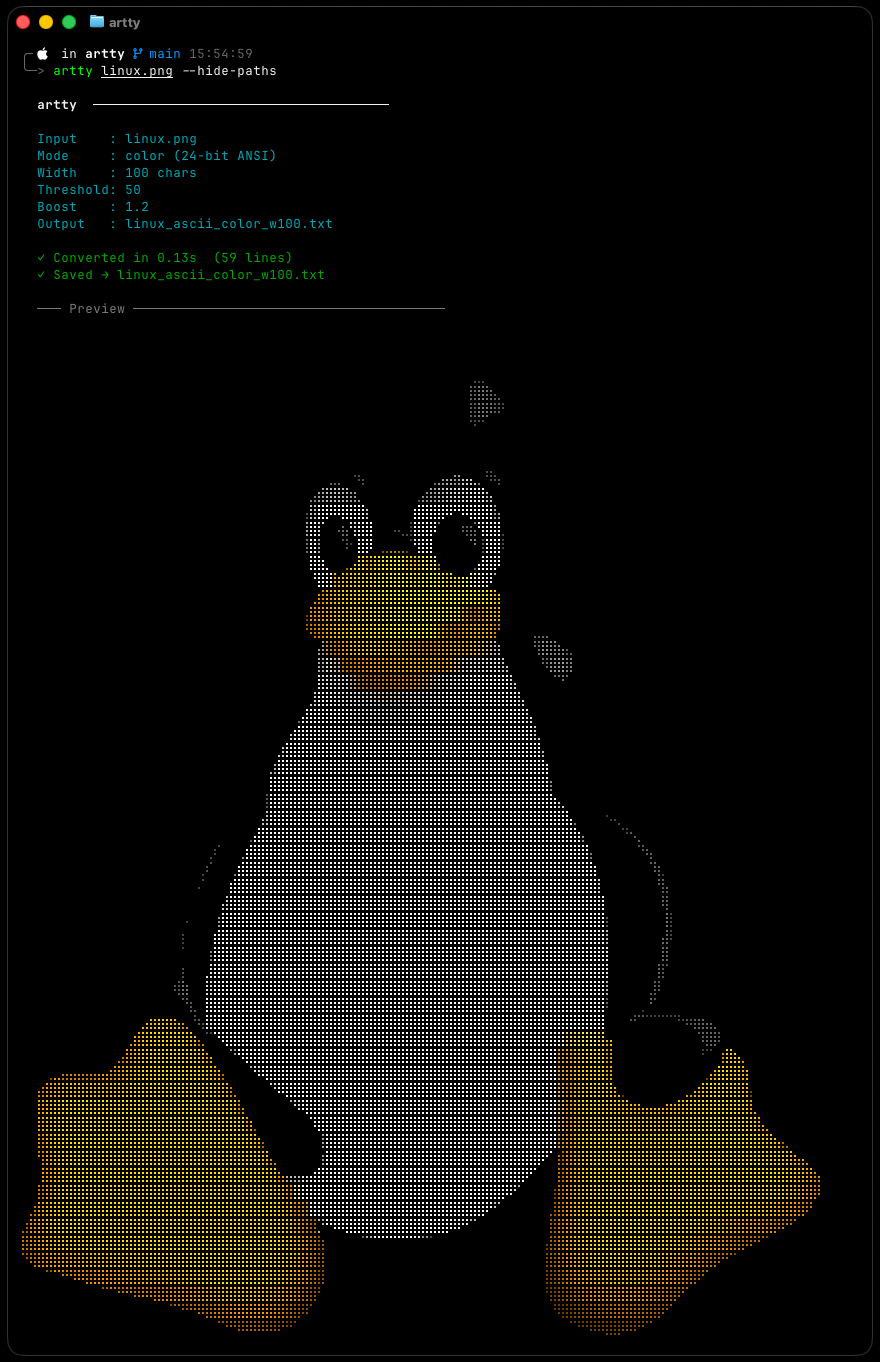 linux output