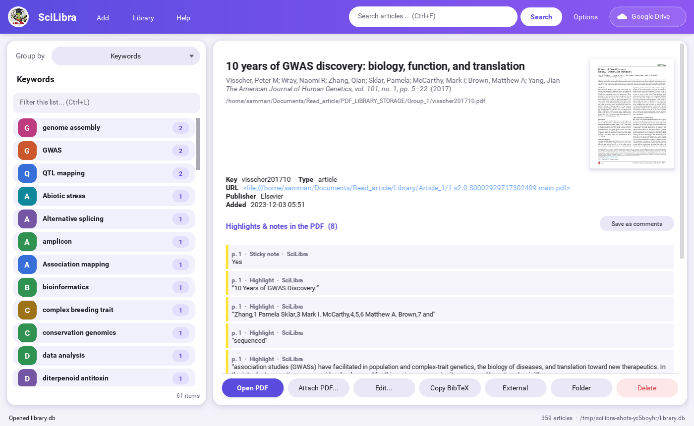 Browse by keywords
