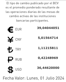 exchange rates