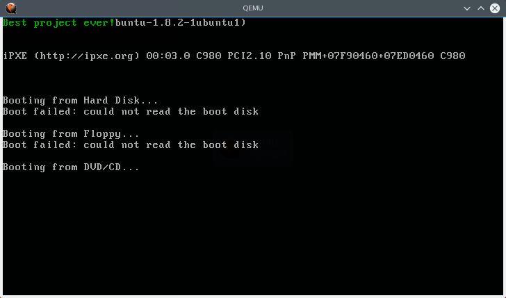 Example output
