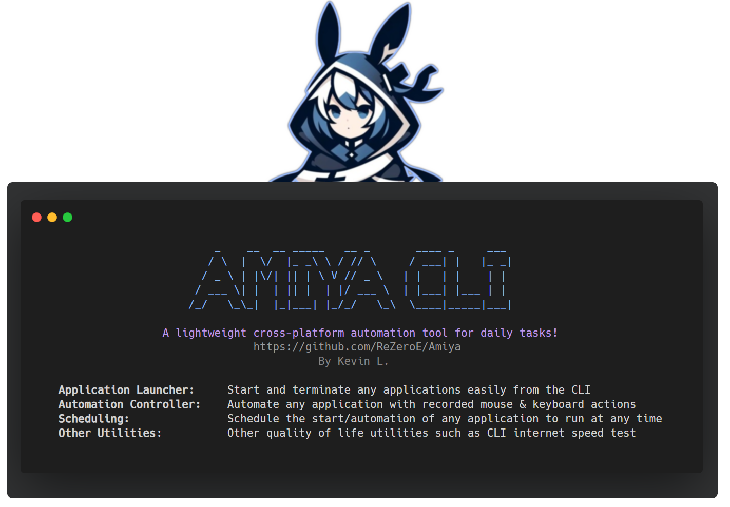 amiya · PyPI