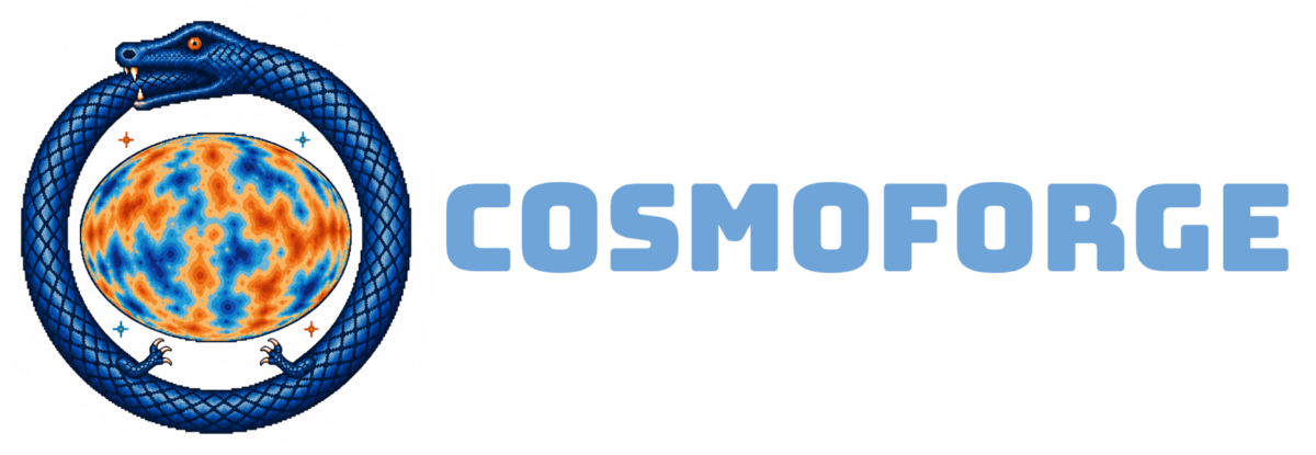 CosmoForge logo (dark)