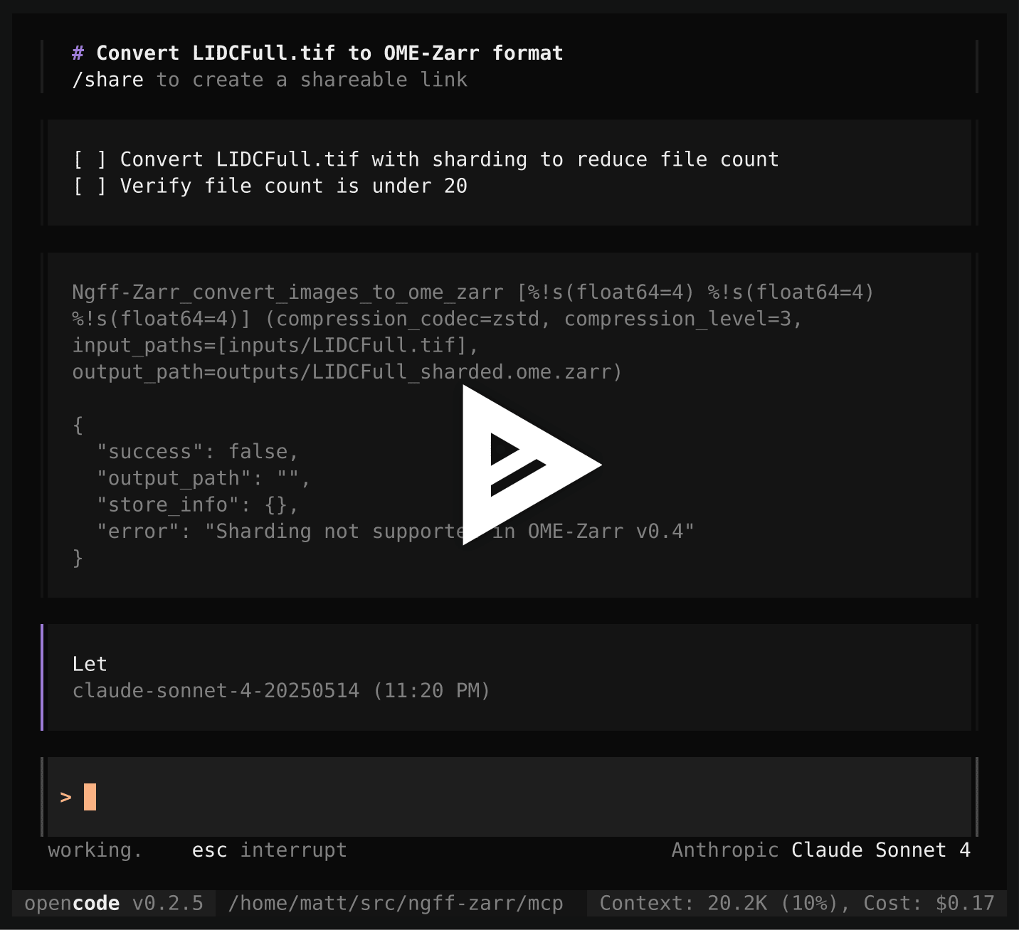 asciicast