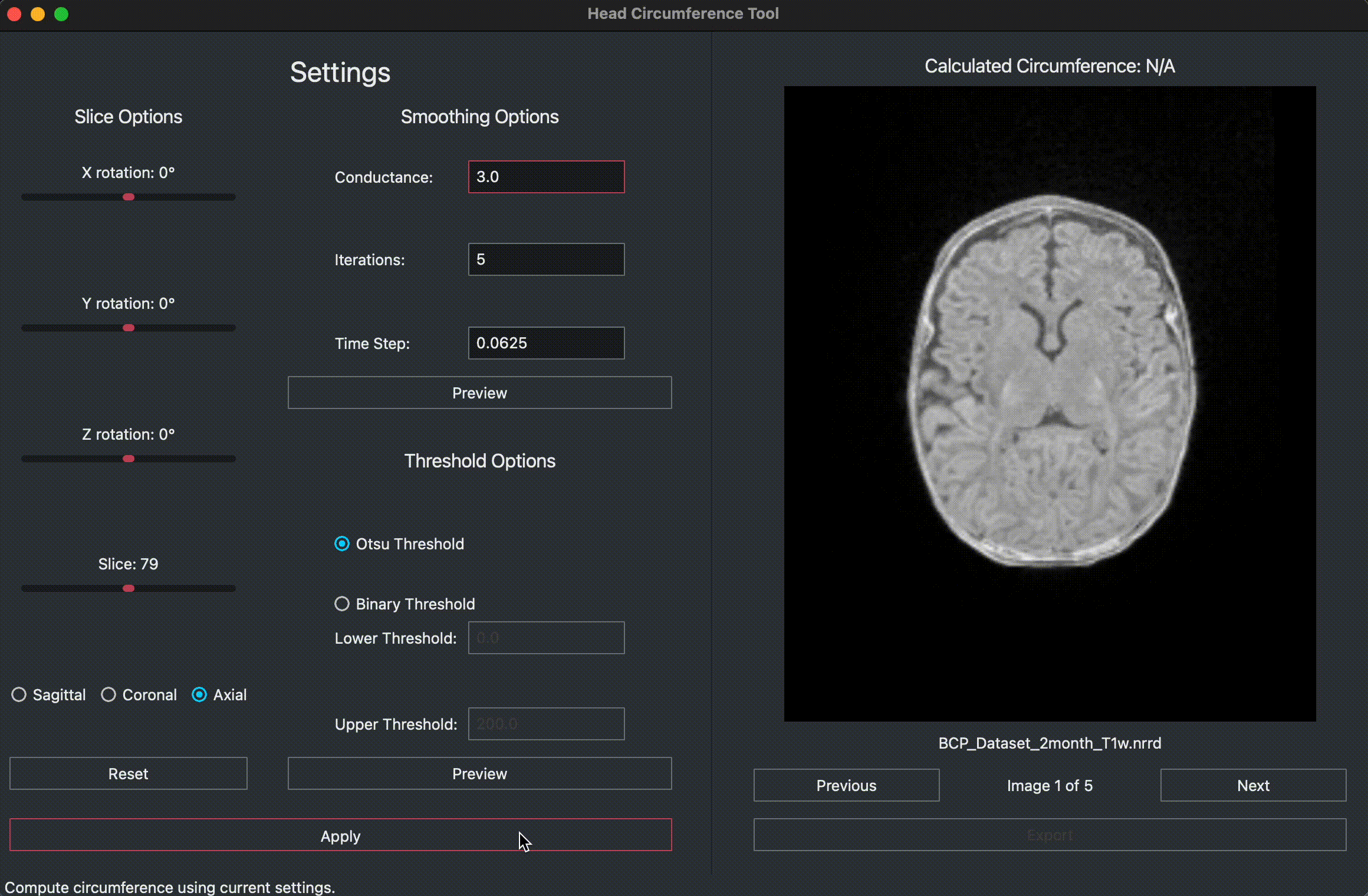 GUI demo