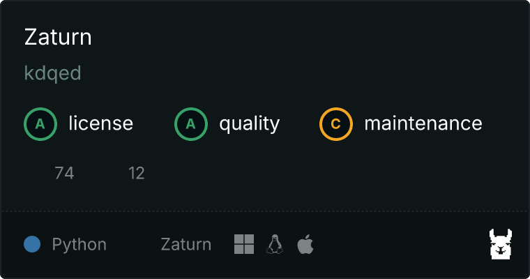 Zaturn MCP server