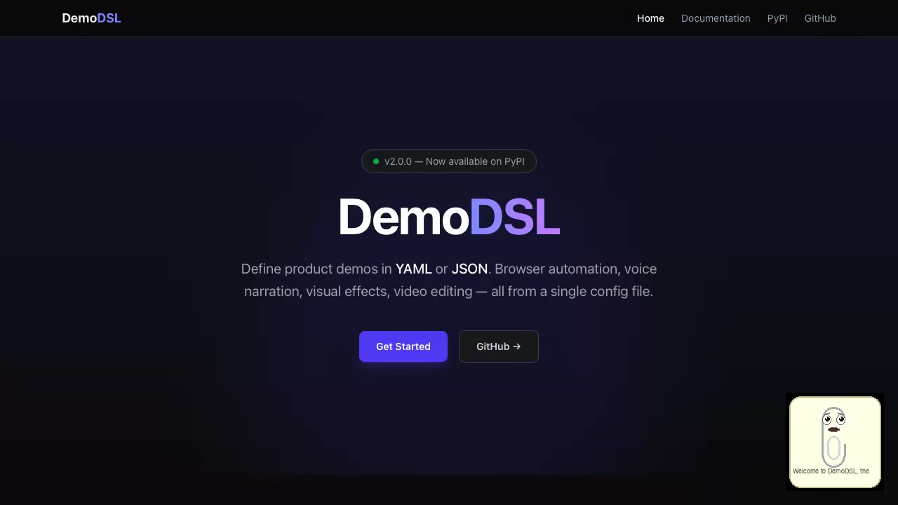 DemoDSL Demo Video