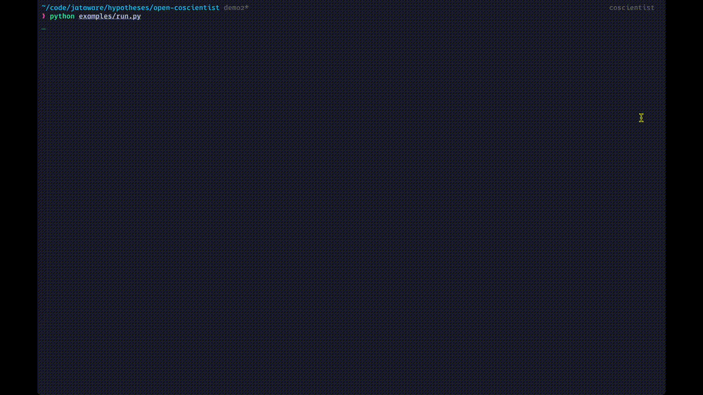 Open Coscientist Demo