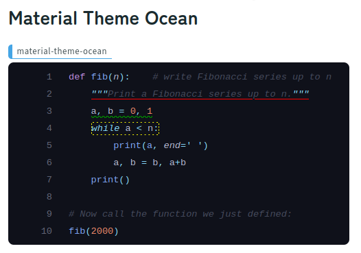 material-theme-ocean