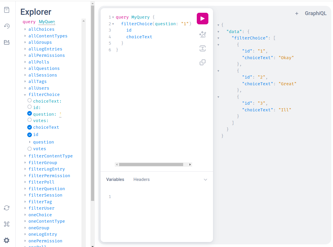 Image of GraphiQL queries 3