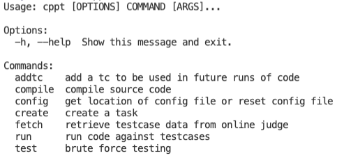 help text cppt