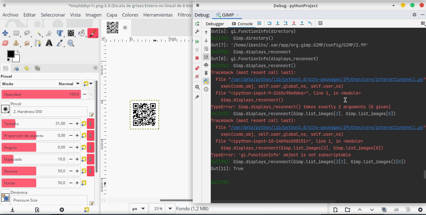 GIMP PyDev Demo