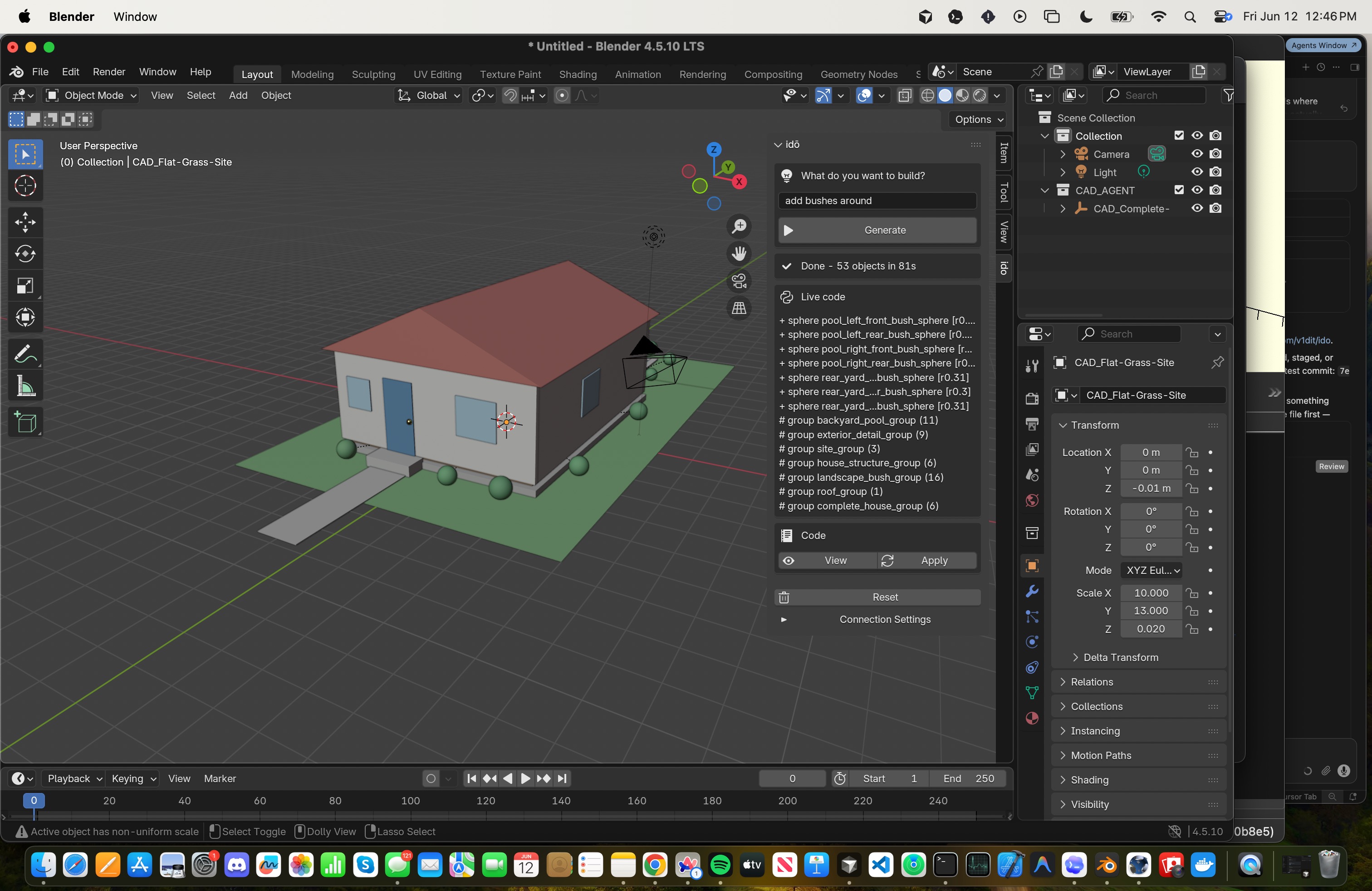 Blender example 4