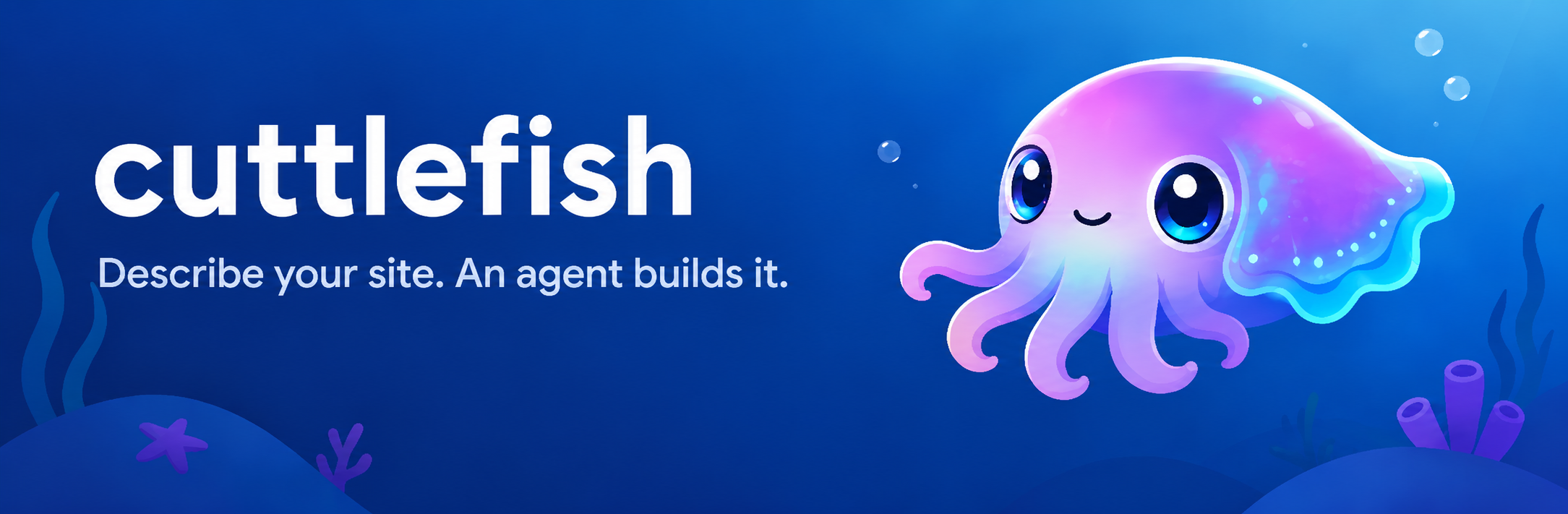 cuttlefish — Agentic Static Site Generator