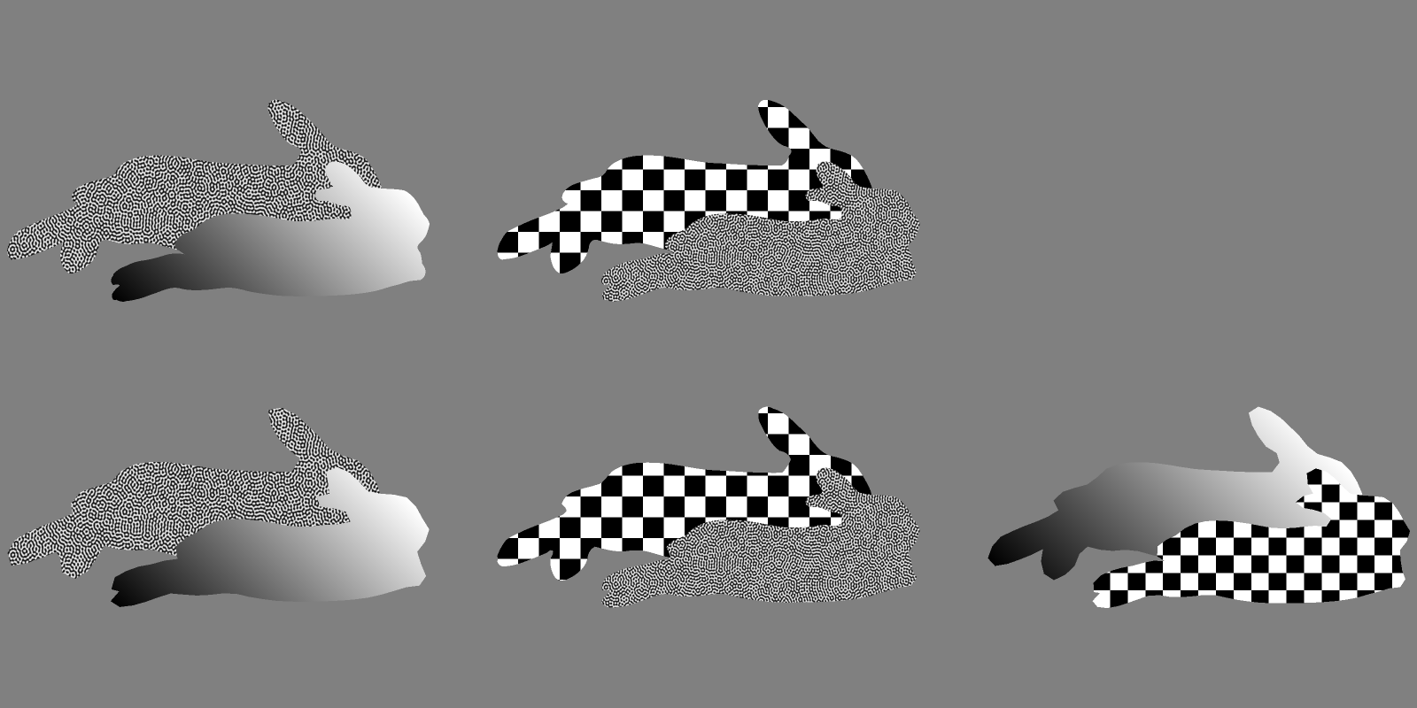 Rendered rabbits