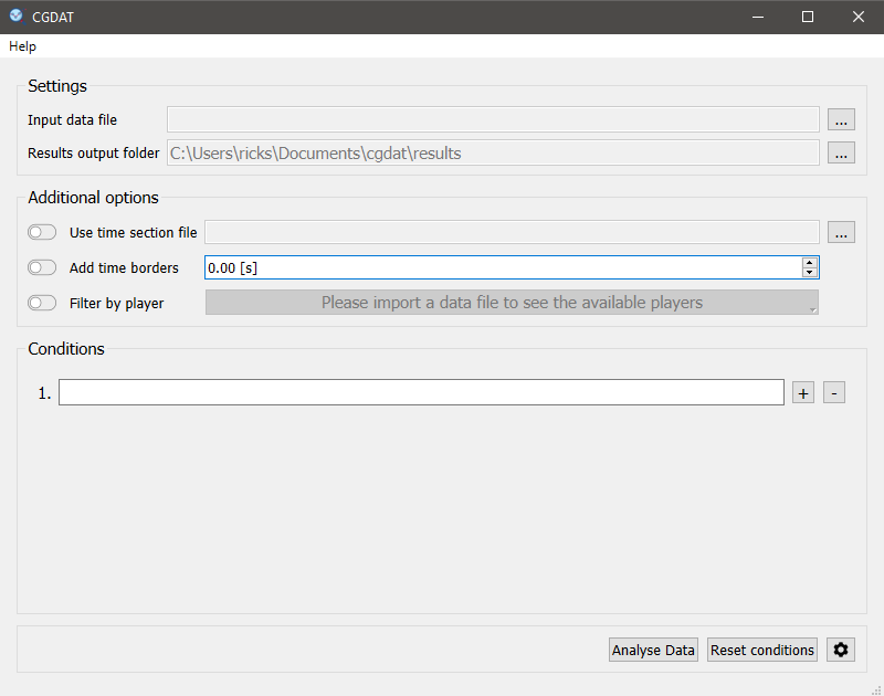 A overview of the CGDAT GUI window.