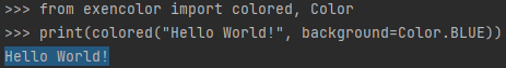 output