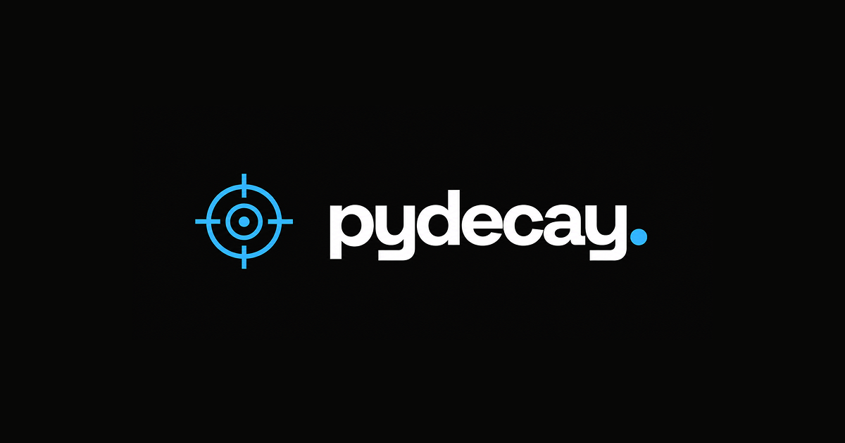 pydecay banner