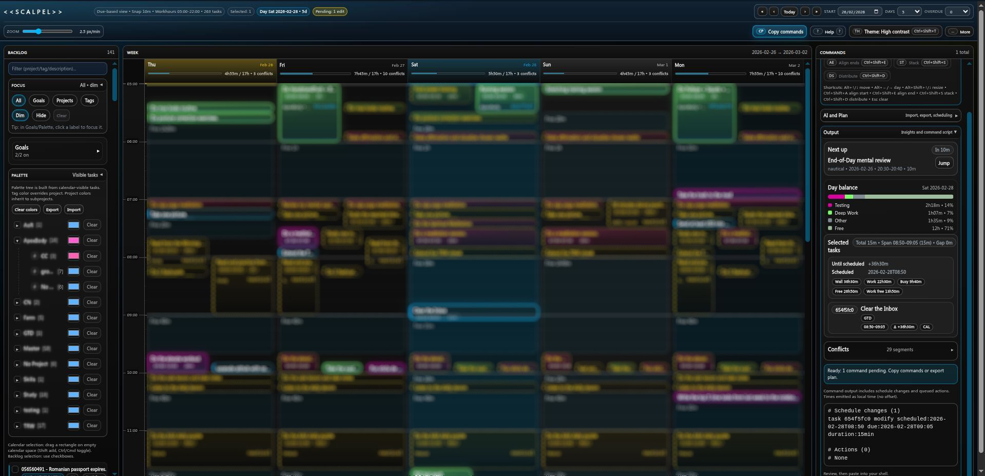 SCALPEL planning UI screenshot