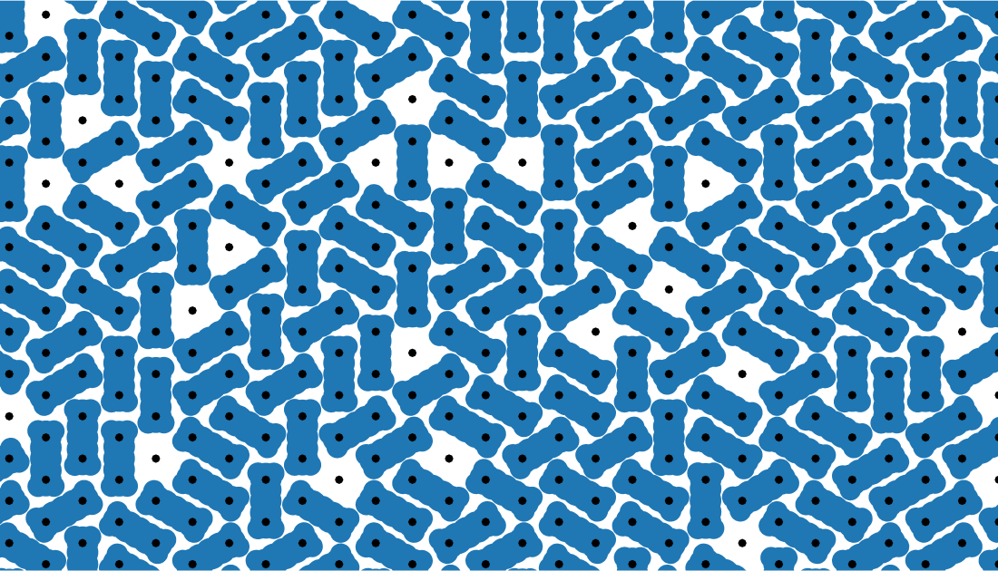 Output of an AdsorPy run, an image of a covered surface.