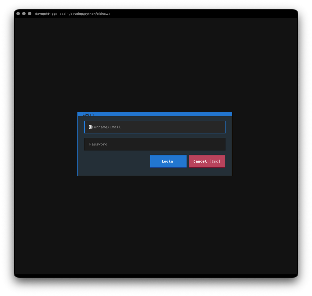 OldNews login