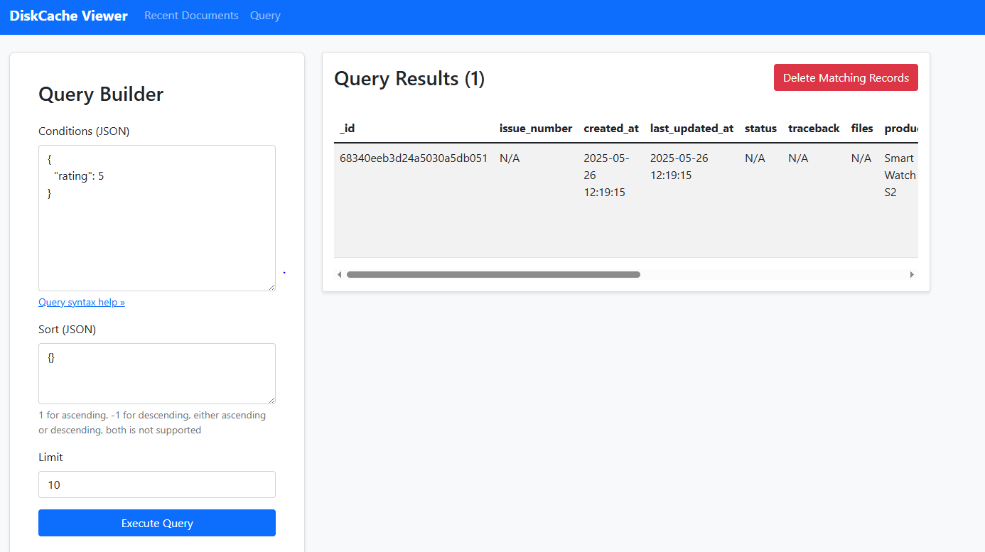 Query Interface