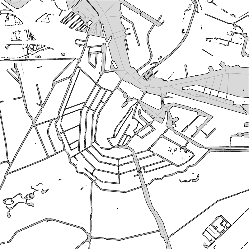 Amsterdam: the canal ring and the IJ