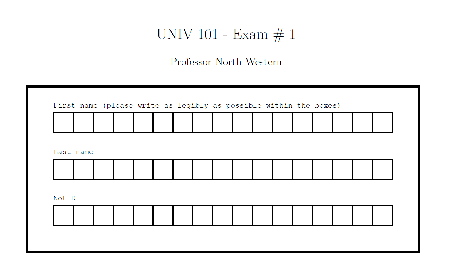 before labeling
