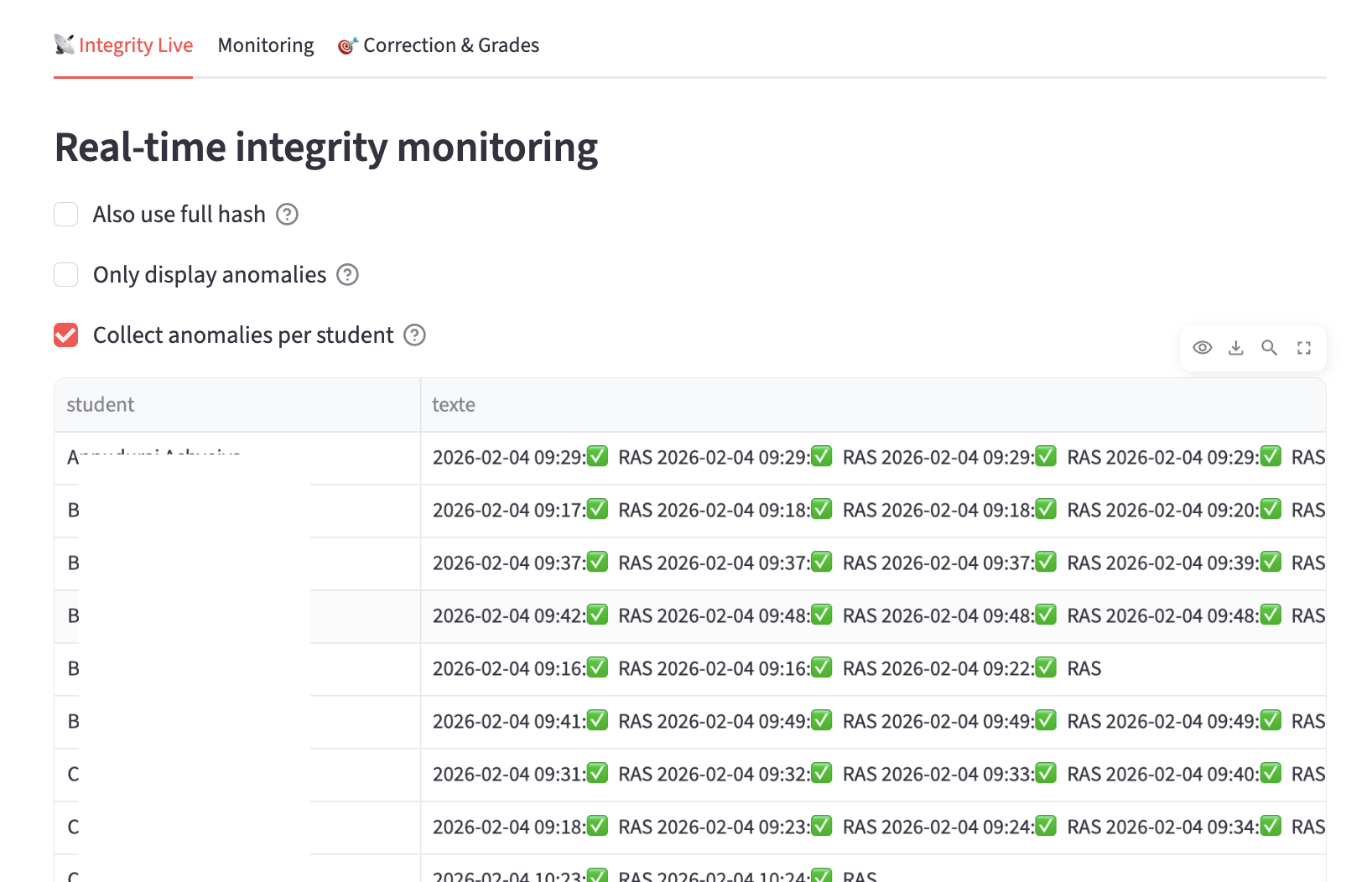 Monitoring_integrity