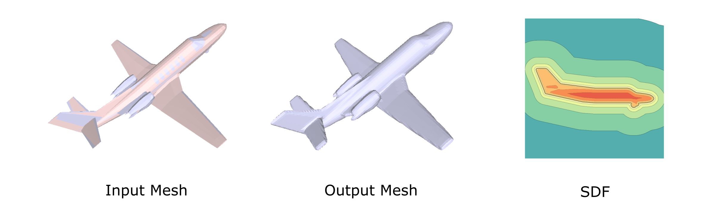 Example of a mesh from ShapeNet