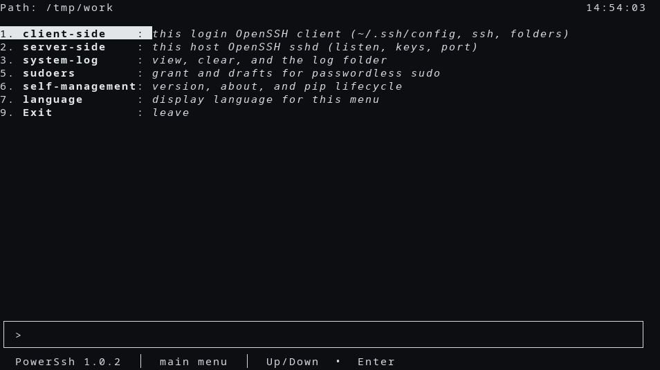 POSIX front
